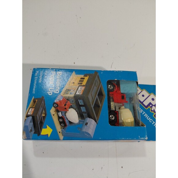 NIP Hot Wheels Pop N Play 1:64 Die Cast Cement Mixer w/ Construction Company - Picture 3 of 5